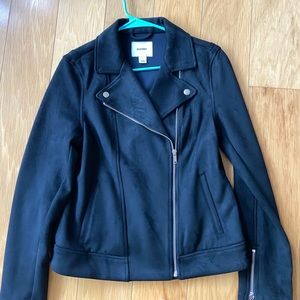 Old Navy Black Suede Jacket